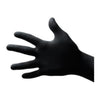 Worksafe disposable gloves nitrile black - Sort