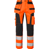236 Craftsmen Trousers - Fluorescent orange/black