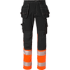 312 Craftsmen Trousers - Black/fluorescent orange