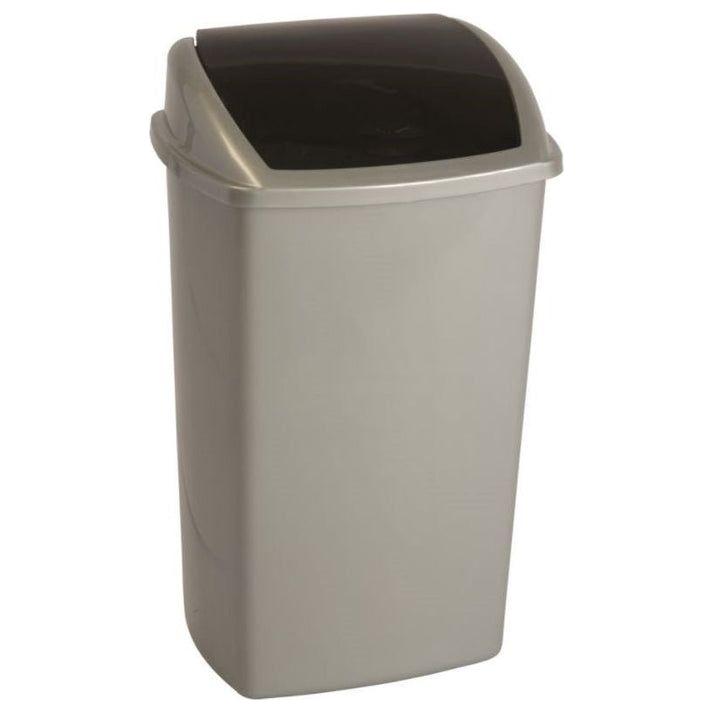 Abena - Plastik Affaldsspand med sving låg, 50 Liter - Flere Farver - Sikkerhedsgiganten