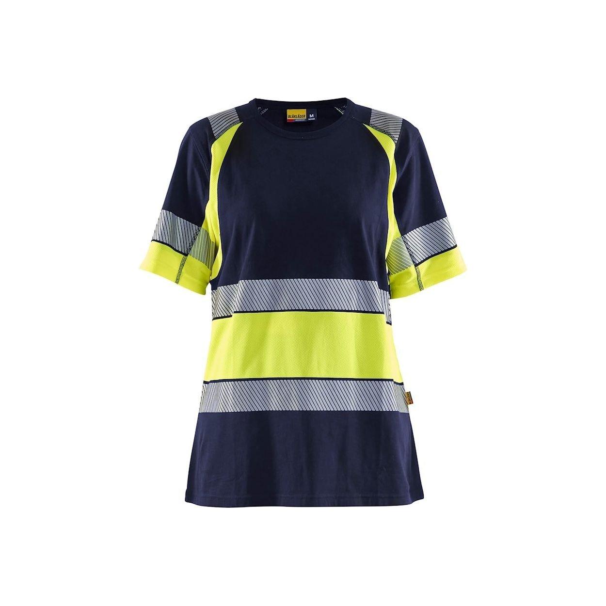 BLÅKLÄDER 3410 Dame High Vis T - shirt - Sikkerhedsgiganten