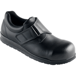 Euro - Dan CLASSIC sikkerhedssko med bred velcro 153 - 01 - Sort