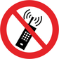 Gulvskilt Mobiltelefon forbudt 130101