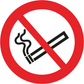 Gulvskilt Rygning forbudt 130103
