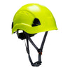 Portwest Ventilated Endurance Climbing Safety Helmet PS63 - Yellow