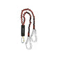 Rothoblaas 1.5 m Double Fall arrester line w/ maxi carabiner