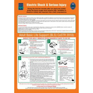 Sign IMO 1069 Electric shock, drowning or serious injury 125207