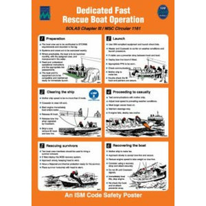 Sign IMO 1073 Fast rescue boat operation 125257