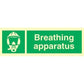 Sign IMO Breathing apparatus 102007