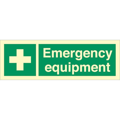 Sign IMO Emergency equipment 102002