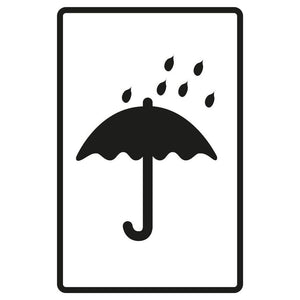 Skilt Paraply fareseddel