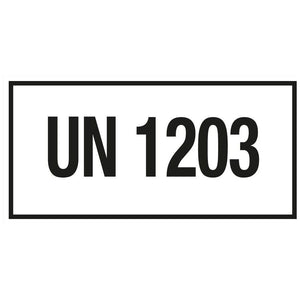 Skilt UN 1203 fareseddel